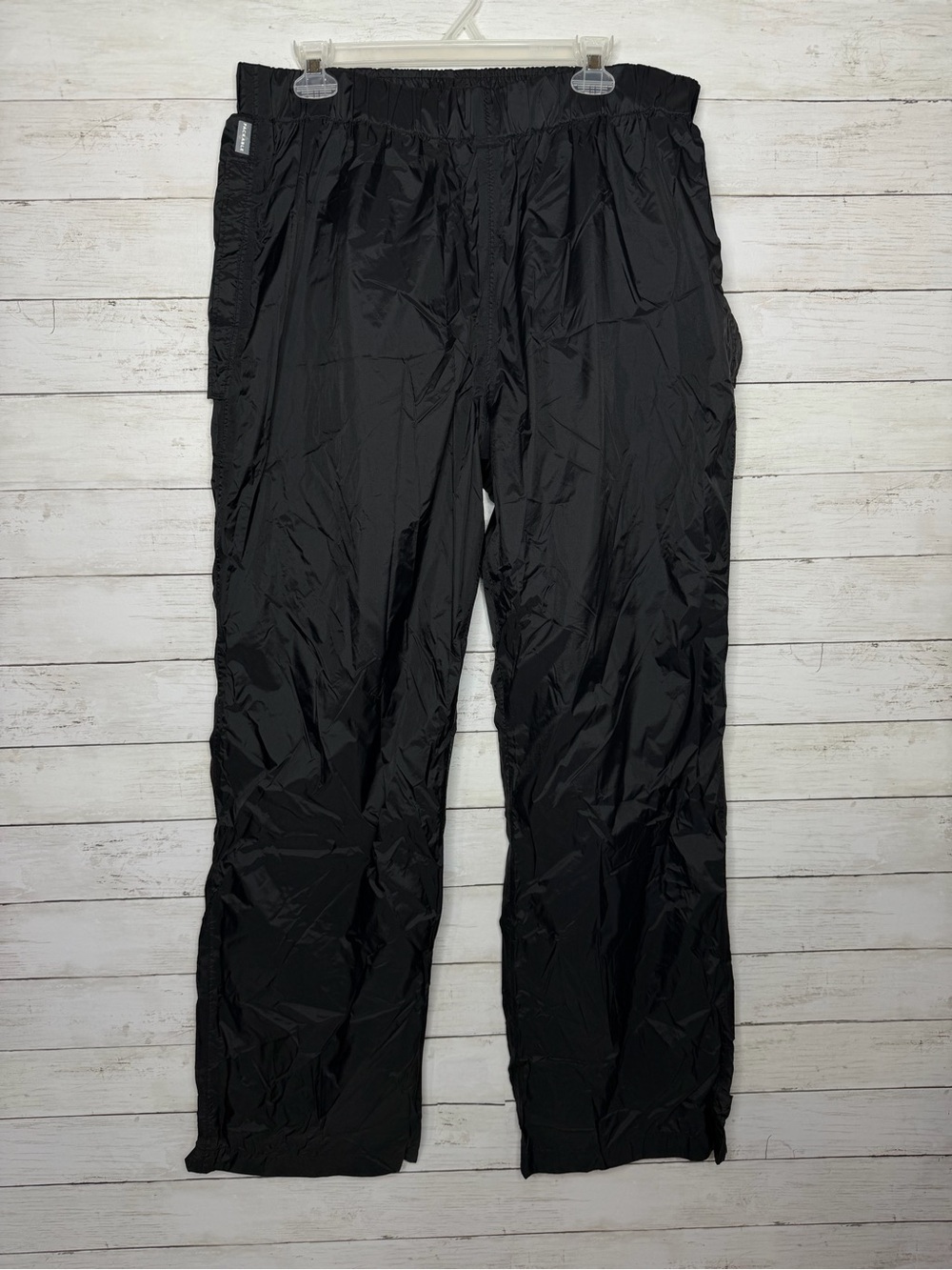 Columbia Packable Waterproof Breathable Rain Pants Men’s XL Black